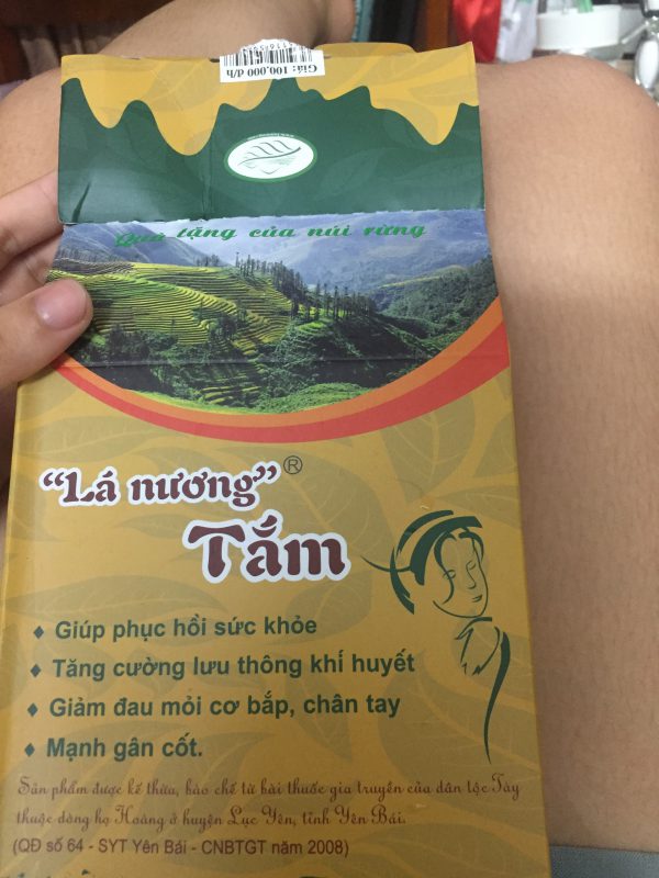 “Lá Nương” Tắm sau sinh: